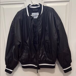 Old Navy Kids Black Puffer Jacket